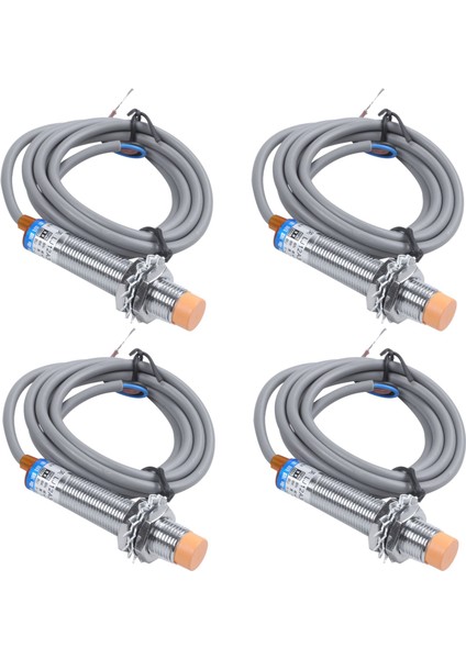 4x DC6-36V 300MA Npn No 3 Telli 4mm Tübüler Endüktif Yakınlık Sensörü Anahtarı LJ12A3-4-Z-BX (Yurt Dışından)