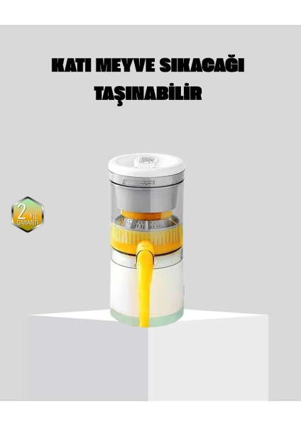 Taşınabilir Katı Meyve Sıkacağı – 45W Güçlü Motor Çift Kesici Bıçak Us - ER001Y-53MUK