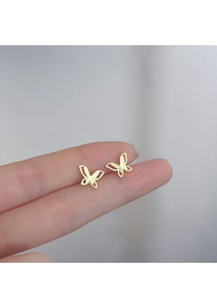 925 Gümüş Küpeler Kız Öğrenciler Niş Minimalist Tasarım Kıdemli Küpeler Yeni Gelgit Ins Küpeleri (Yurt Dışından)