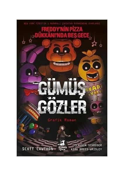 Gümüş Gözler - Freddy'nin Pizza Dükkanı'nda Beş Gece (Çizgi Roman) + 29 Kitap Set