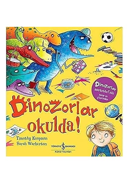 Dinozorlar Okulda! + Kırmızı Kanatlı Baykuş (Karton Kapak) + Bay Küçük Set