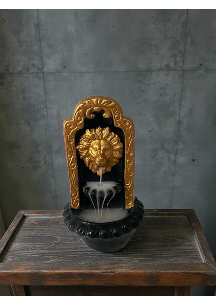 Golden Lion Backflow (Geri Akış) Tütsülük – Siyah & Altın modelleri