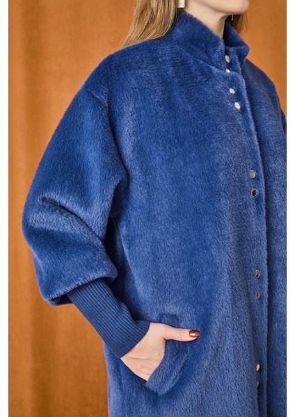 Çıtçıt Detaylı Angora Kaban Mont 15230 Lacivert fiyatları