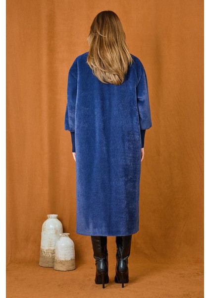 Çıtçıt Detaylı Angora Kaban Mont 15230 Lacivert fırsatları