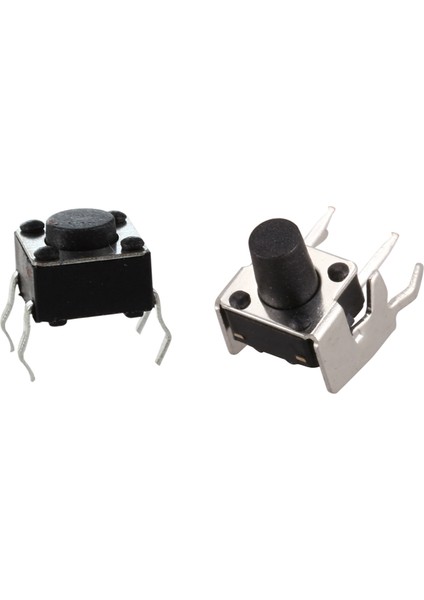 120 Pcs Anlık Dik Açılı Dokunma Itme Düğmesi Anahtarı 100 Pcs 6X6X4 5mm ve 20 Pcs 6 x 6 x 8mm (Yurt Dışından)