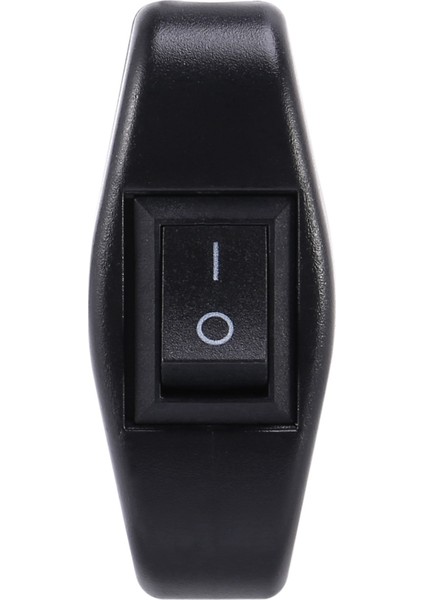 4x Siyah Yatak Odası Kapalı Düğme Satır Anahtarı 6A/250VAC 10A/125VAC (Yurt Dışından) modelleri