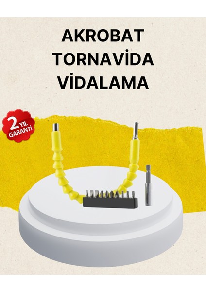 Akrobat Vidalama Uç Seti 12 Parça Profesyonel Dar Alan Kullanım - ER001Y-53K183