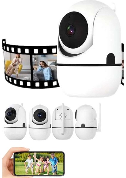 Anlık Bildirimli Hareket Sensörlü Full Hd Kamera - ER001Y-53K554 fırsatları