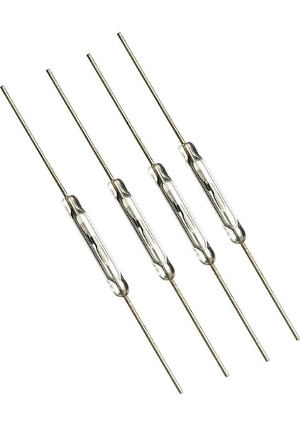 30 Pcs Reed Iletişim 14MM x 2mm Minyatür Kamış Temas Reed Switch 44MM Uzunluk (Yurt Dışından) modelleri