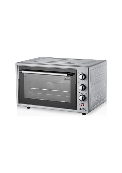 Akel AF280LF Termostatlı, Saatli, Lambalı, Fanlı Fırın