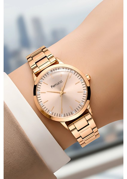 FC.13070M Çelik Kordon Çelik Kasa Kadın Kol Saati, Bileklik Hediye Rose ZMFER201 fiyatları