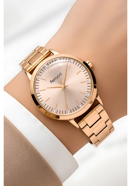 FC.13070M Çelik Kordon Çelik Kasa Kadın Kol Saati, Bileklik Hediye Rose ZMFER201 modelleri