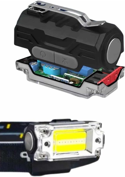 Kafa Lambası Su Geçirmez Kafa Feneri 3 Mod Aydınlatma - ER001Y-53DIF0 modelleri