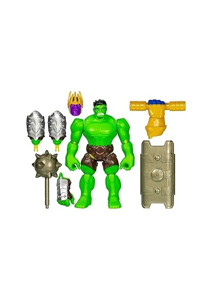 Avengers Mixmashers Hulk Kişiselleştirilebilir Deluxe Mix And Match Aksiyon Figürü ve Aksesu