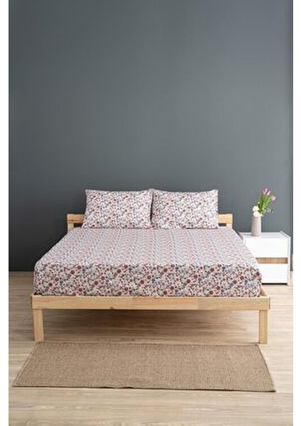 Liberty Pamuklu Renkli Tek Kişilik Lastikli Çarşaf Seti 120 x 200 cm fırsatları