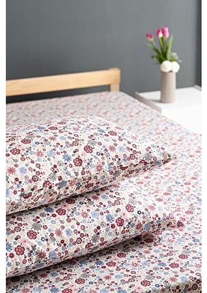 Liberty Pamuklu Renkli Tek Kişilik Lastikli Çarşaf Seti 120 x 200 cm indirimleri