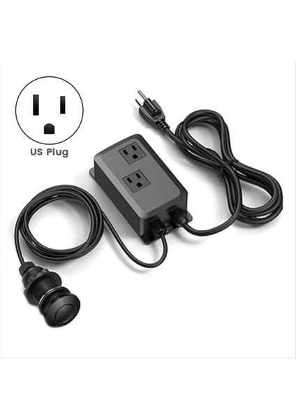 Basınç Anahtarı Kutusu Çöp Bertaraf Hava Anahtarı Düğmesi Mutfak Için Üst Çöp Bertaraf Hava Anahtarı Kiti (Abd Fişi) B (Yurt Dışından) fiyatları