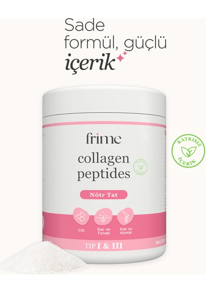 Collagen Peptides, Hidrolize Kolajen, Katkısız Içerik, Nötr Tat – 300 gr fiyatları