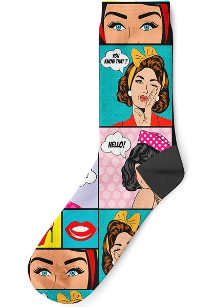 Dijital Baskılı Çorap fırsatları