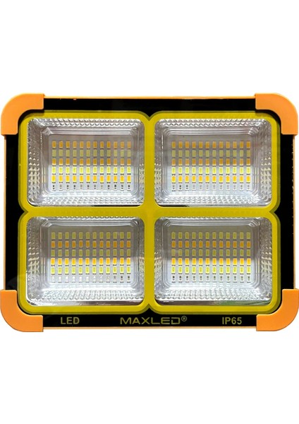 MX9020 200W Taşınabilir Şarjlı Solar LED Projektör 3 Renk modelleri