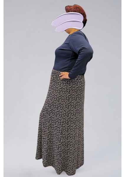 Parçalı Uzun Namaz Etek, Viskon Civil 8 Parça Uzun Kadın Etek fırsatları