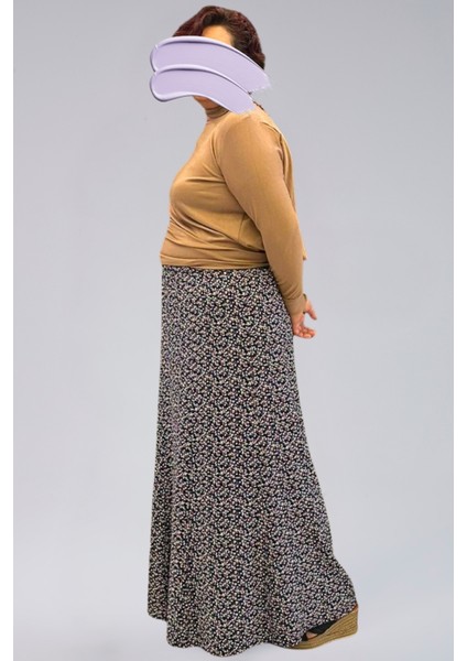 Parçalı Uzun Namaz Etek, Viskon Civil 8 Parça Uzun Kadın Etek fırsatları