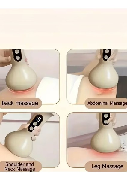 USB Şarjlı Akıllı 9 Kademeli Masaj aleti, Selülit gidermeye yardımcı masaj cihazı, Süper vakumlu Masaj aleti fiyatları