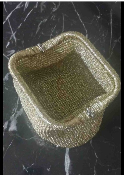 Gold Parlak Örgü Canta fırsatları