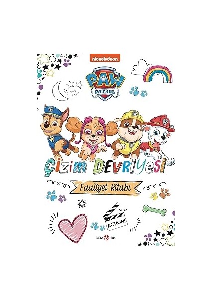 Üzüntü Için Bir Sığınak + Bıdık ile Patik Zorbalara Karşı + Paw Patrol Çizim Devriyesi Boyama Kitabı + 4 Kitap Set modelleri