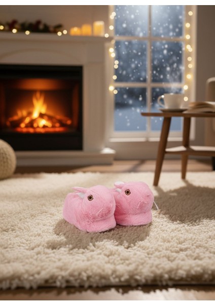 Yetişkin Peluş Tavşan Panduf – Ultra Yumuşak, Sıcak Tutucu, 36-38 / 38-40 Numara