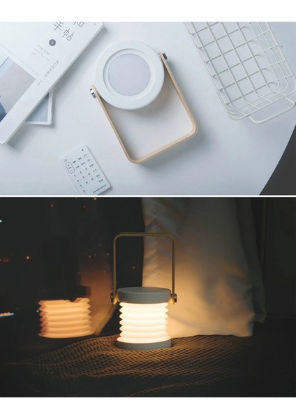 Jp-Dld Kamp Lambası Görünümlü Dekoratif Gece Lambası - BEYAZ-(5796) - ER001Y-54BWQ4 fiyatları