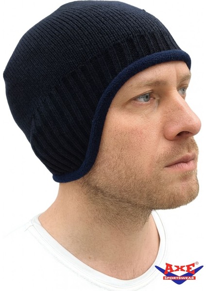 Kışlık Içi Polarlı Kulaklıklı Bere