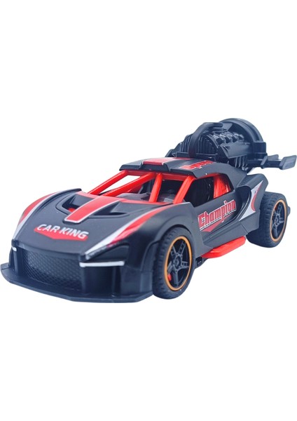 Gokiddy Sprey Fonksiyonlu Pilli Çek Bırak Araba – Eğitici Işıklı Egzozlu Oyuncak Araç