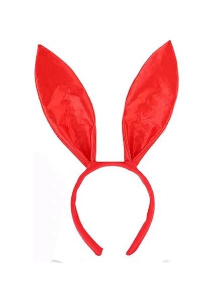 Kırmızı Saten Şekil Verilebilir Tavşan Kulak Taç fiyatları