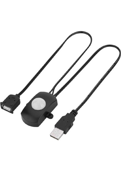 5A DC5-24V Mini USB Pır Kızılötesi Hareket Sensörü Dedektörü LED Işık Şeridi Akıllı Algılama (Siyah) Için Otomatik Anahtar (Yurt Dışından)