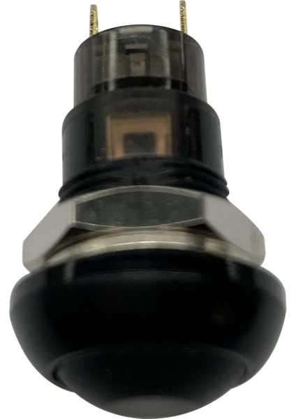 2x Off Mandal Su Geçirmez 12MM Push Düğme Anahtarı Spst 2A IP67 Siyah (Yurt Dışından) modelleri