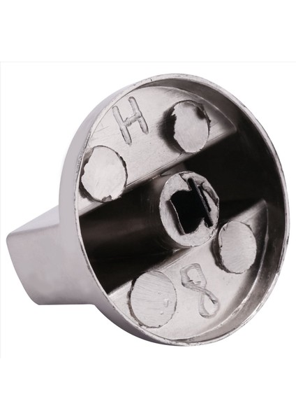 Fırçalanmış Metal Gaz Sobası Düğmeleri Ocak Kontrol Anahtarı Aralık Fırın Düğmeleri Ocak Yemeği Brülör Düğmesi (40 Pcs 6mm Şaft Çekirdeği) (Yurt Dışından) fırsatları