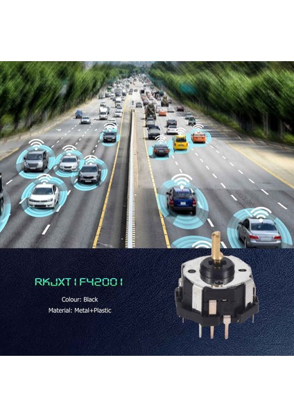 RKJXT1F42001 4 Yolu Anahtar Araç Navigasyon Enkoder Push Anahtar Kodlayıcı ile Anahtar Rocker Anahtarı (Yurt Dışından) modelleri