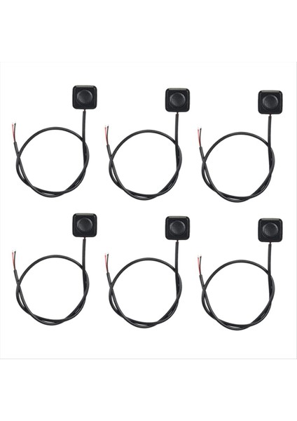 6 Adet Anlık Anahtar Ana Push Düğmesi Kapalı Anahtar 12V 24V Yüzey Montaj Mini Düğme Anahtarı Dayanıklı Kolay Kurulum (Yurt Dışından)