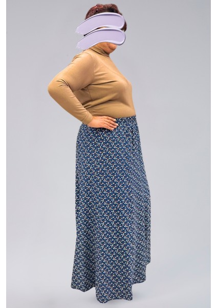 Parçalı Uzun Namaz Etek, Viskon Çıtır 8 Parça Uzun Kadın Etek fiyatları