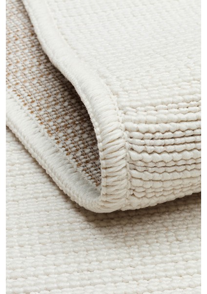 Balı Jute BLJ 02 Beyaz - Doğal Jüt Dokulu Modern Hav Yapmayan Halı Yumuşak Tuşeli Sisal Halı indirimleri