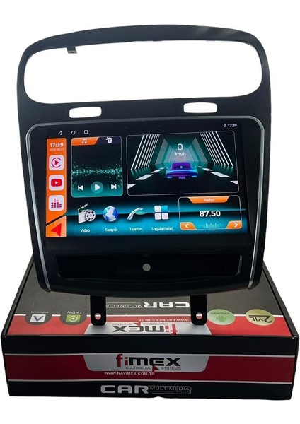 Dodge Journey 2012-2016 Fimex 4-64 (Fanlı) Dspli Pro Oem Multimedia