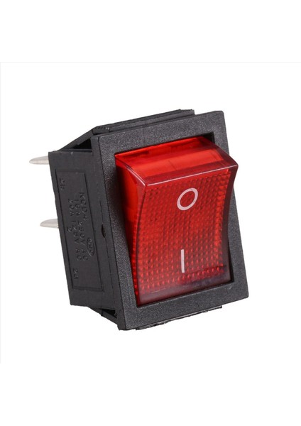 6x Kırmızı Işık Aydınlatılmış 4 Pin Dpst Açık/kapalı Rocker Savaşı 16A 20A 250V Ac (Yurt Dışından) modelleri