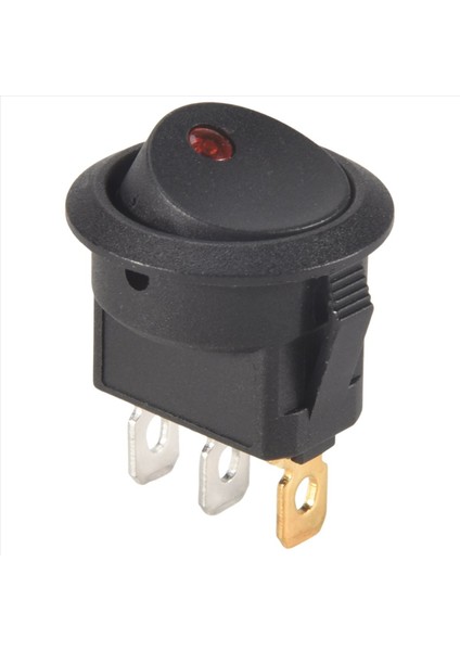 12V LED Inverter Sallanan Rocker Switch Tood Araç Kırmızı Için Spst On-Off (Yurt Dışından)