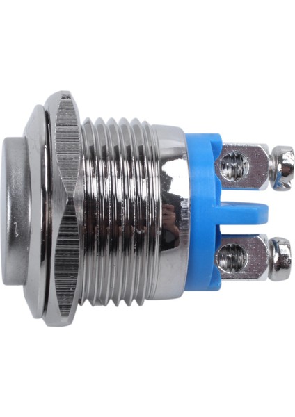 5pcs 16MM Yüksek Yuvarlak Yüksek Yuvarlak Ana Metal Push Düğmesi Anahtarı (Yurt Dışından) fırsatları