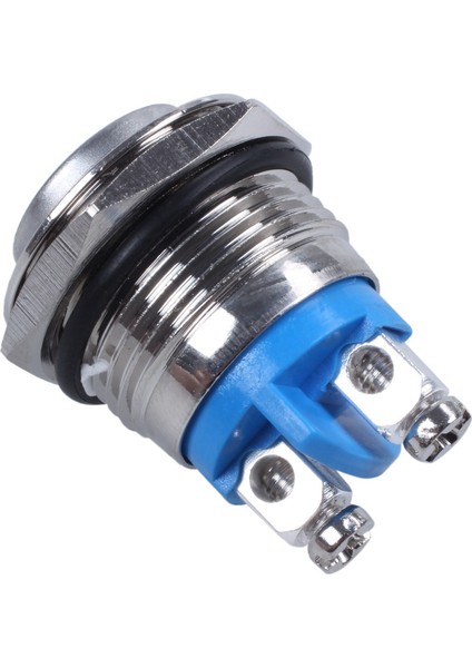 5pcs 16MM Yüksek Yuvarlak Yüksek Yuvarlak Ana Metal Push Düğmesi Anahtarı (Yurt Dışından) indirimleri