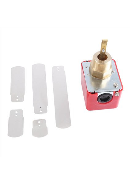 Ac 220V 15A Erkek Iplik Spdt Su Kürek Akışı Anahtarı Hfs-25 (Yurt Dışından)