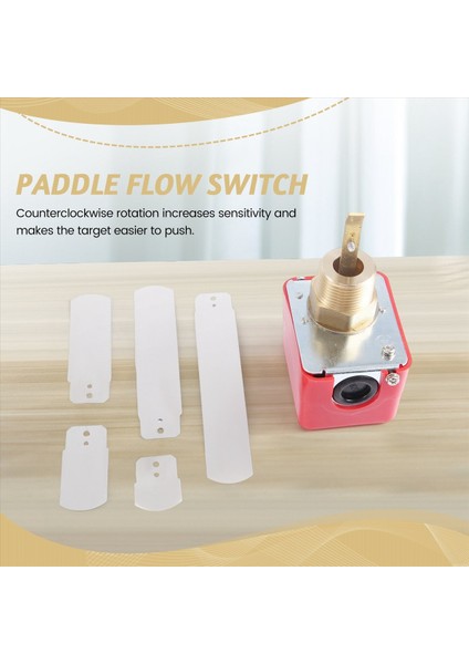 Ac 220V 15A Erkek Iplik Spdt Su Kürek Akışı Anahtarı Hfs-25 (Yurt Dışından) fırsatları