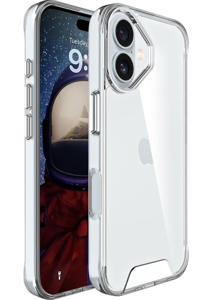 iPhone 16 Nebula Aqua Transparan Ultra Şeffaf Kılıf Çizilmeye Dayanıklı Tam Kapsamlı Koruma fiyatları