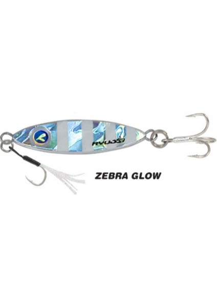 Metal Jig Yem - Ryuji Zuby - 32MM 6.6gr - Zebra Glow